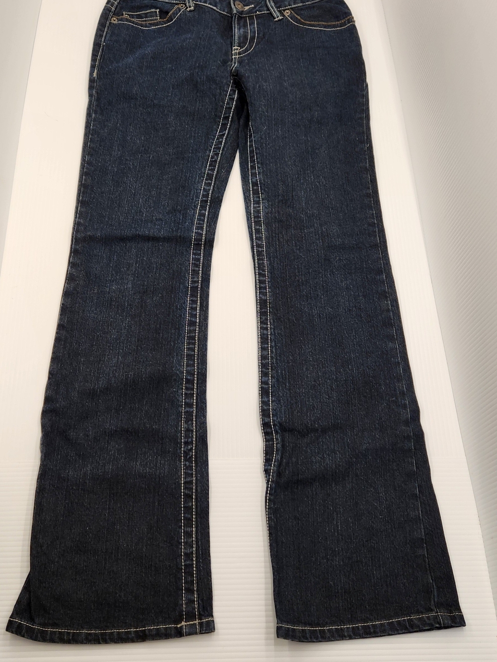 Calvin Klein Jeans Dark Blue Wide Leg Flare Jeans